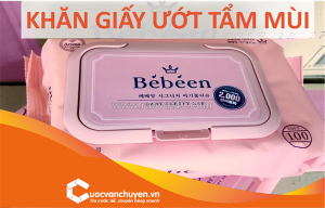 Thủ tục nhập khẩu khăn giấy ướt tẩm mùi