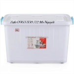 Thùng nhựa trắng 90l có bánh xe – giải pháp lưu trữ tiện lợi cho mọi gia đình & doanh nghiệp