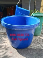 Thùng nhựa tròn 500lit giá rẻ, chất lượng cao