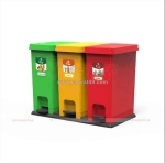 Thùng rác phân loại: hệ thống màu sắc, cấu tạo và chất liệu