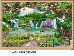 Tranh gạch 3d phong cảnh - cxv44