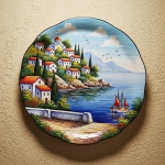 Tranh gốm nghệ thuật và xu hướng thiết kế hiện đại