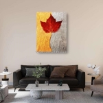 Tranh lá nghệ thuật tối giản – xu hướng decor mới của giới trẻ