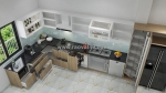 Tủ bếp gỗ công nghiệp thiết kế chữ l cao cấp