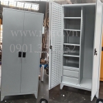 Tủ dụng cụ 2 cánh 2 ngăn 4 khay 2 khoang kt: w1000xd500xh00mm