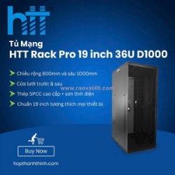 Tủ htt rack pro 19 inch 36u-d1000-w800
