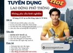 Tuyển dụng lao động phổ thông tại an phú đông, hcm