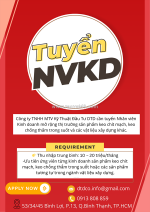 Tuyển nhân viên kinh doanh – ngành vật liệu xây dựng