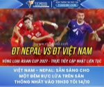 Việt nam - nepal: sẵn sàng cho một đêm rực lửa
