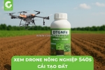 Xem máy bay nông nghiệp 540s cải tạo đất
