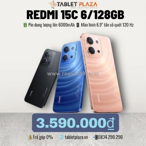 Xiaomi redmi 15c 6/128gb giá chỉ 3.590.000₫