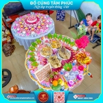 Ý nghĩa bánh bao đào tiên trong mâm cúng mụ