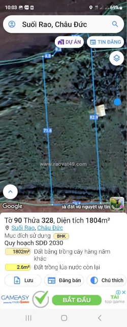 🔥 bán nhanh 12.900m² đất vườn nghỉ dưỡng – suối rao - tp.hcm🔥 bán bằng giá