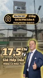 💰 giá tốt! nhà 5 tầng – 2 mặt tiền phú lâm a - hợp đồng thuê cao – chỉ 17,5 tỷ