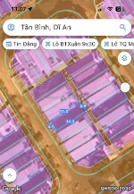 🔥 lô đất đẹp trung tâm tân đông hiệp – kdc lê phong, đường d2, giá chỉ 2,9 tỷ