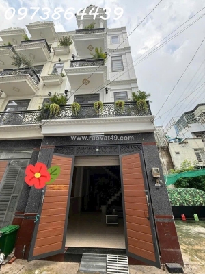 🏠 nhà 4 tầng btct - hẻm xe hơi thông thoáng - khu dân cư an ninh – tặng full