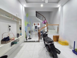 ♪ nhà kiệt 3m gần mt trần cao vân, ô tô đậu 30m, dt 50m2, 2 mê đúc cực chắc,