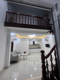 ♥ nhà kiệt thẳng 20m ra lê độ, 38m2, gác lửng đúc cứng đẹp ở nagy 2.75 tỷ