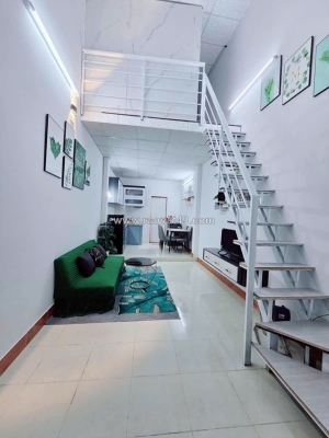 ♣ nhà kiệt thẳng tắp 50m ra mt trần cao vân, gần chợ tam thuận, 35m2, 2.x tỷ