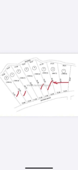 1000m . có 80 thổ cư . ngang 11 sâu 83 2mt trước sau