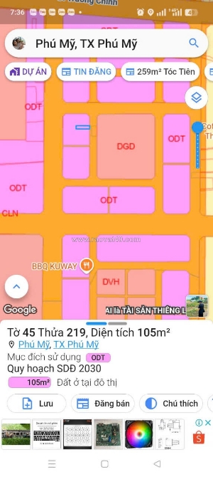 105mv full thổ cư đối diện trường học tdc ata mà giá chỉ 2ty9