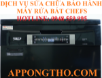 14 dấu hiệu máy rửa bát chefs nên gọi thợ bảo hành chefs