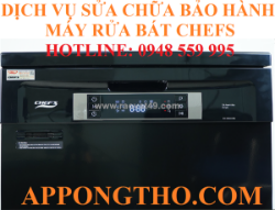 14 dấu hiệu máy rửa bát chefs nên gọi thợ bảo hành chefs
