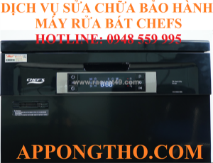 14 dấu hiệu máy rửa bát chefs nên gọi thợ bảo hành chefs