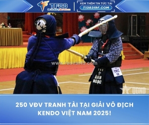 250 vđv tranh tài tại giải vô địch kendo việt nam 2025!
