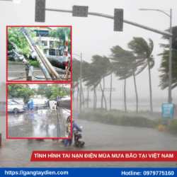 4 điều nên làm sau bão để đảm bảo an toàn điện