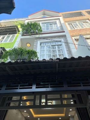 47m2, bán nhà 3 tầng, 4pn, hẻm thông, quang trung, p10 gò vấp, 5 tỷ nhỉnh