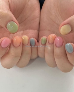 7 simple pretty rhinestone nails for daily wear