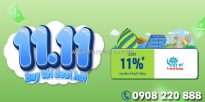 Bamboo giảm ngay 11% giá vé ngày 11/11