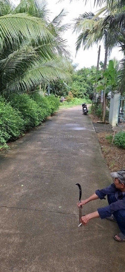 Bán đất đẹp xã diên phước – huyện diên khánh 
 diện tích : 100m2 ngang 5,5m