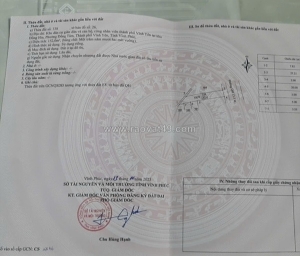 Bán đất mặt bờ kênh bến tre, đồng hin, đồng tâm, vĩnh yên. dt 152m2