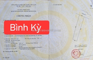 Bán đất mặt tiền đường bình kỳ, ngũ hành sơn - diện tích khủng 300m2💥