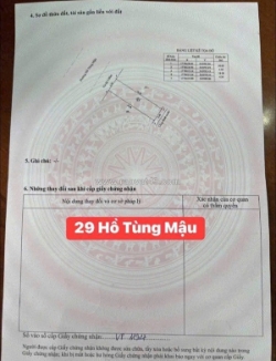 Bán đất mặt tiền hồ tùng mậu , thanh khê, đà nẵng
đường 10,5m lề mỗi bên