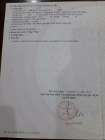 Bán đất mặt tiền hòa minh 16 – song song hồ tùng mậu