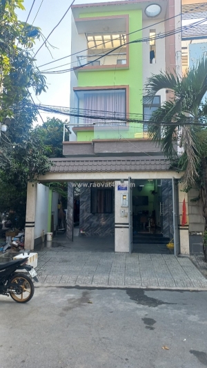 Bán đất tặng nhà 3 lầu mặt tiền đường khu dân cư hồng long, hiệp bình phước,