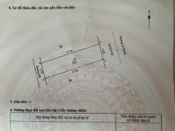 Bán đất tặng nhà cấp 4 mặt tiền lê thạch, phường an khê.- diện tích 80m2