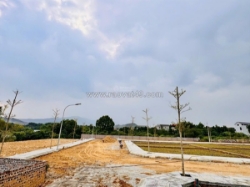 Bán đất thổ cư 100m2 mặt đường 21a, phú cát, quốc oai, hà nội. sổ đỏ, giá 3 tỷ.