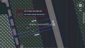 Bán gấp lô đất + nhà xưởng (32x130) mặt tiền nhuận đức – củ chi, tp.hcm
