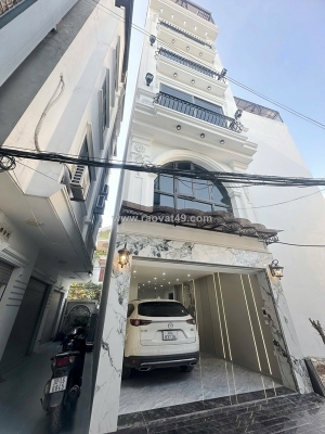 Bán gấp nhà phố trạm 42m2 6 tầng hàng xóm aeon long biên, gara 7 chỗ - nhỉnh 13