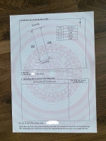 Bán lô góc 2 mặt tiền d1 tại gò xoan, thanh vân, dt 148.5m