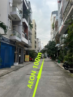 Bán nhà 125m2, bờ bao tân thắng, sát aeon tân phú – giá chỉ 7.9 tỷ