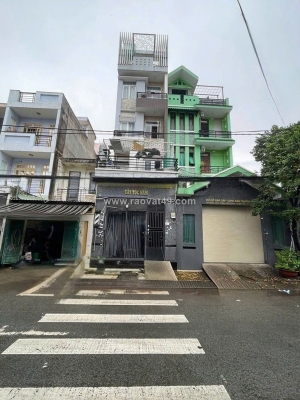 Bán nhà 5 tầng  9p + 1mb cho thuê – mt đường số 8, bhha – gần lê văn quới –