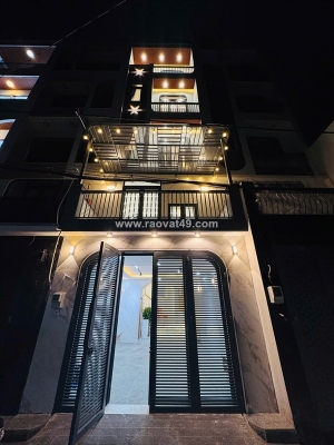 Bán nhà 5 tầng đẹp – hẻm 7m thông – 730 hương lộ 2 – bình tân