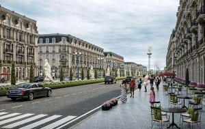 Bán nhà 5 tầng đường nối hoàng quốc việt kéo dài lh;0931982626