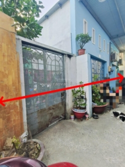 Bán nhà cấp 4 sát hẻm xe tải kdc đồng bộ gần bến xe quận 8 - 0m  12x15m - chỉ