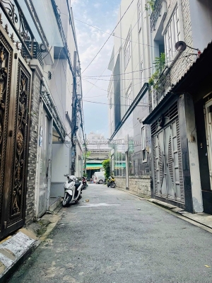 Bán nhà hẻm 4m nguyễn hồng đào - khu bàu cát, 4,1x23m, 3 tầng, 4pn, 10,9 tỷ.